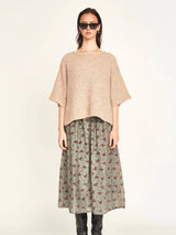 Mirth Fez Boucle Top in Graham Cracker