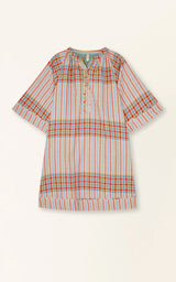 Mirth Faro Short Dress in Campfire Plaid
