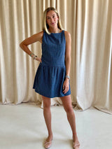 Libby Plaid Mini Dress