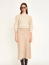 Mirth Bavaria Teardrop Pullover in Sand