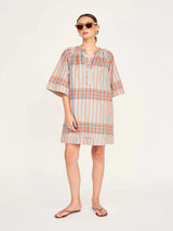 Mirth Faro Short Dress in Campfire Plaid