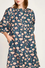 Mirth Faro Short Dress in Midnight Pink Carnation