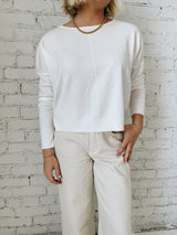 Andy Crew Neck - Ivory