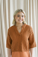 Terracotta Cami Dress Set