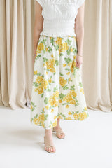 Diana Floral Midi Skirt