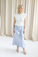 Sky Slip Skirt