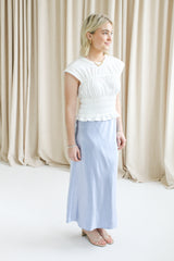 Sky Slip Skirt