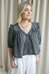 Demi Ruffle Blouse