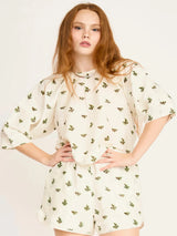 Mirth Bari Top in Chocolate Mint Boteh