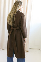 Harriet Cocoa Wool Coat