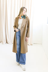 Elena Camel Wool Coat