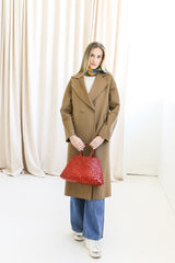 Elena Camel Wool Coat