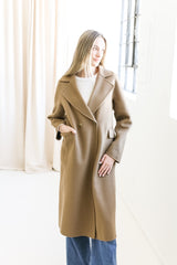 Elena Camel Wool Coat