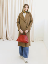Elena Camel Wool Coat
