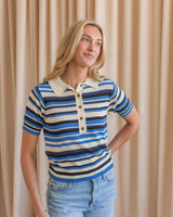 Becca Striped Polo