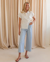 Corinne Button Up