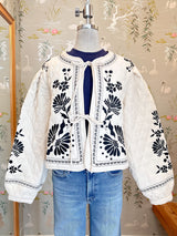Clara Embroidered Quilted Jacket
