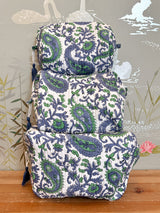 Maison de Frédéric Cosmetic Bag Set- Blue/Green