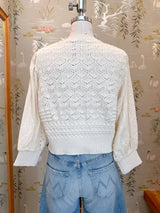Maggie Knit Cardigan - Cream