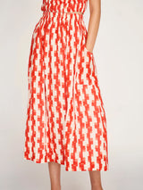 Mirth Verona Skirt in Cherry Hopscotch