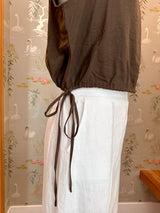 Cocoa Cropped Top