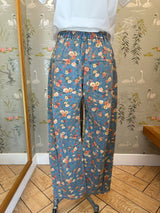Floral Barrel Jeans