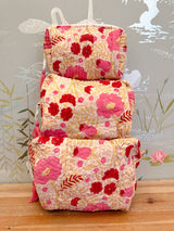 Maison de Frédéric Cosmetic Bag Set- Pink