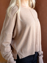 Andy Crew Neck Toffee