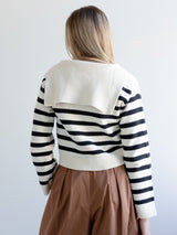 Eliza Lace-Up Sweater