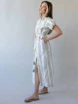 Maison De Frederic Pink Maxi Dress