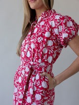 Maison De Frederic Red Maxi Dress