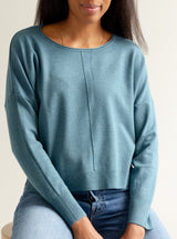 Andy Sweater Heather Denim