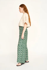 Mirth Cropped Field Top in Sandcastle