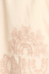 Mirth Paris Short in Tan Lotus Eyelet
