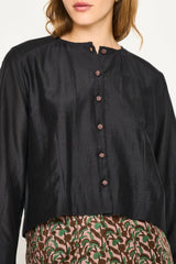 Mirth Calgary Blouse in Black