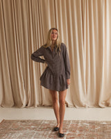 Annie Gingham Shirtdress