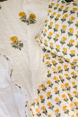 Maison de Frédéric Euro Sham- Sunflower