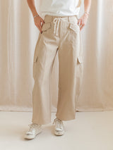 Dylan Drawstring Barrel Pant