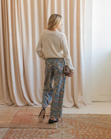 Floral Barrel Jeans