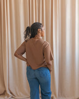 Kai Relaxed Tee- Mocha