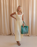 Lilly Contrast Midi Dress