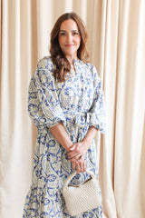 Ulla Johnson Seraphina Long Sleeve Dress - Ciel