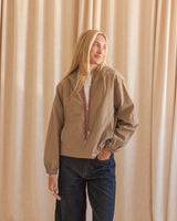 Dawson Windbreaker- Taupe