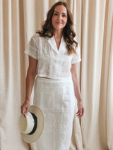 Carina Eyelet Blouse