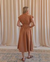 Beatrice Cocoa Dress