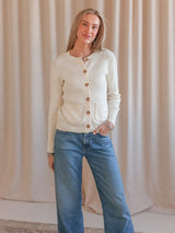 Jane Cardigan- Cream