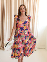 Sintra Flutter Dress