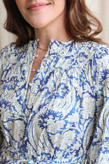 Ulla Johnson Seraphina Long Sleeve Dress - Ciel