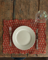 Maison de Frederic Quilted Placemat (set of 4) - Scarlet