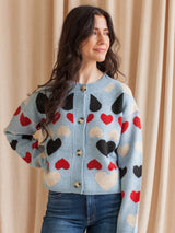 Sara Heart Cardigan
